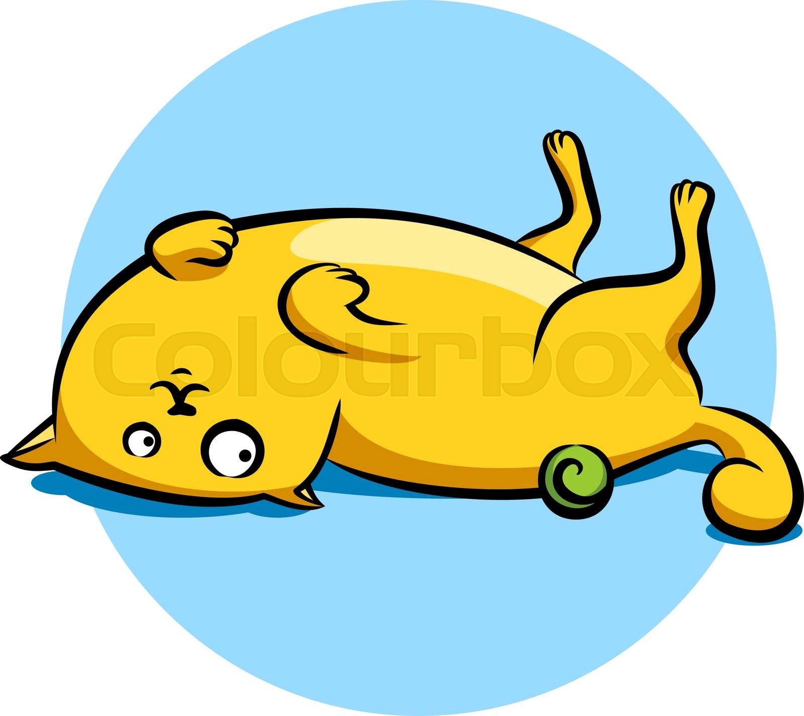Funny Cat Stock Vector Colourbox Funny Cat Stock Vector Colourbox