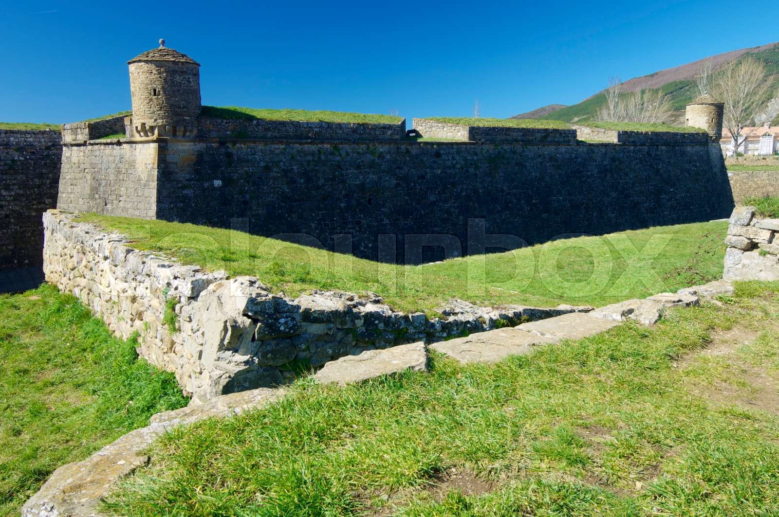 Ciudadela Stock image Colourbox