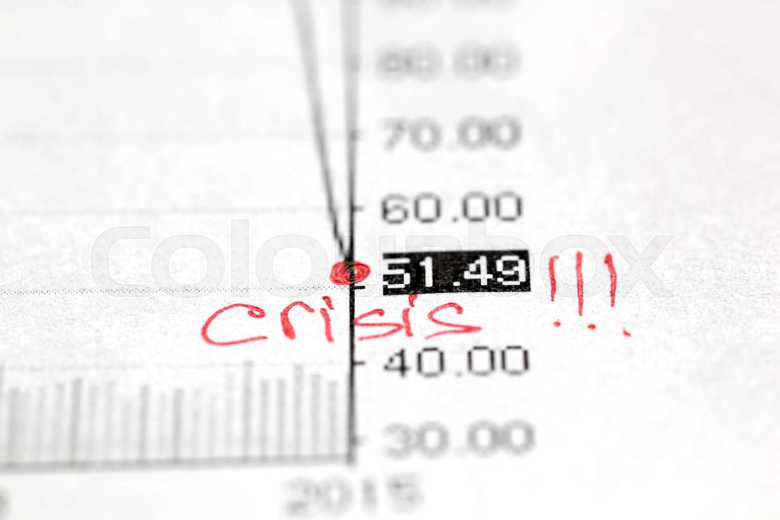 Price Of Oil Stock Image Colourbox