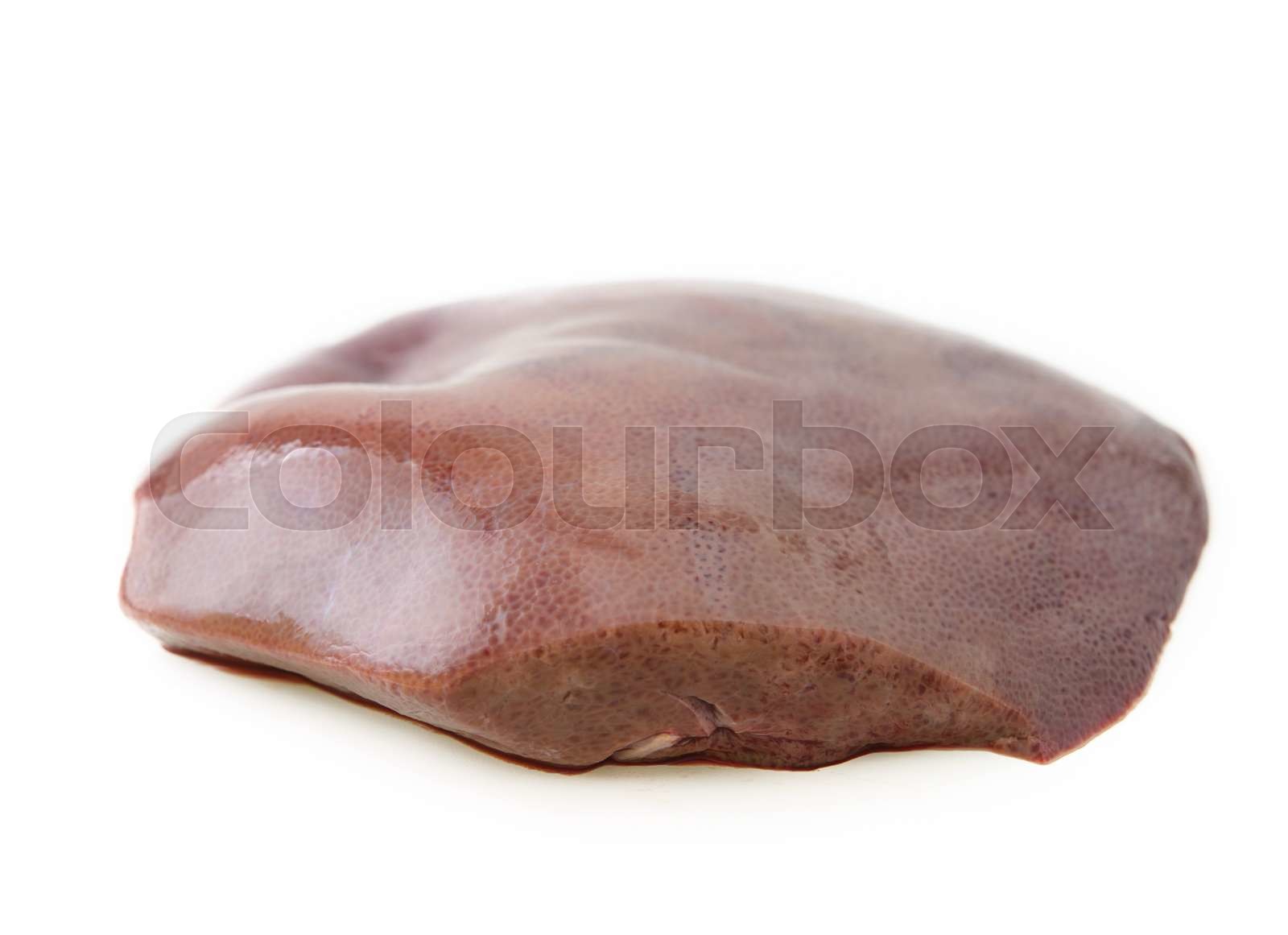 raw pork liver | Stock image | Colourbox