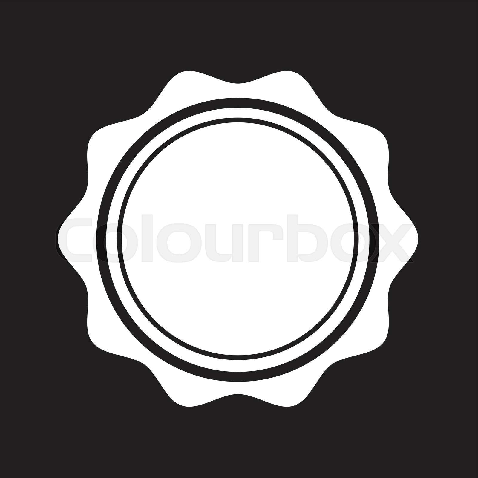 Blank Stamp Icon | Stock vector | Colourbox