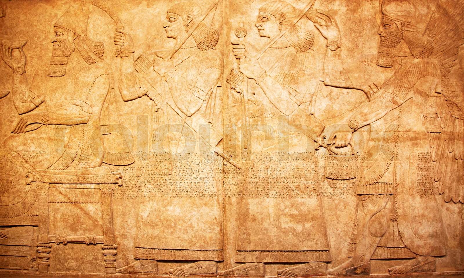 Sumerian artifact | Stock image | Colourbox