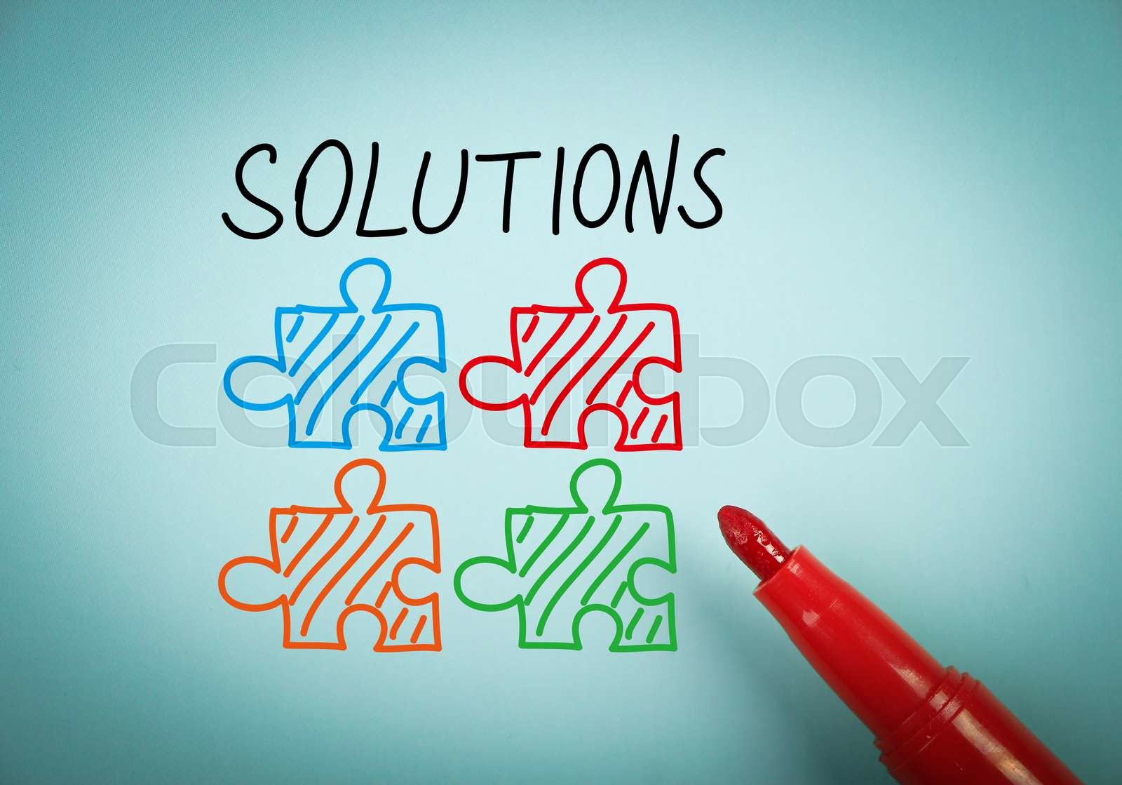 Solutions | Stock image | Colourbox