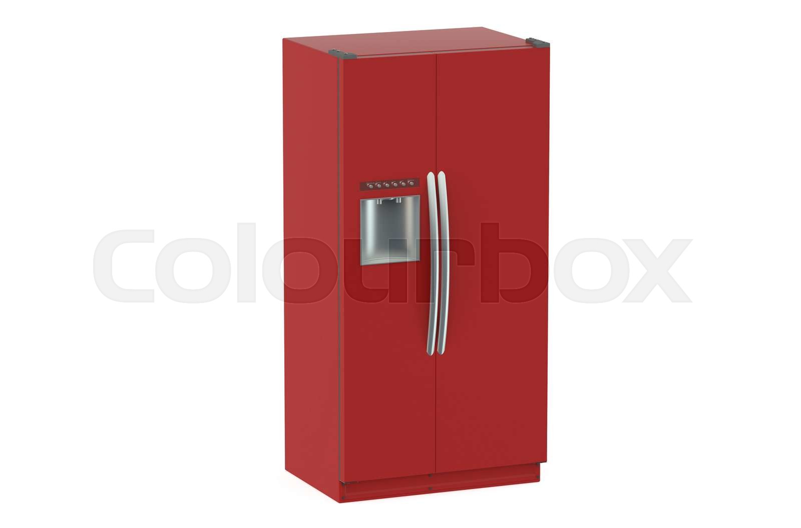 Red Bedroom Fridge: A Unique Refrigerator Design