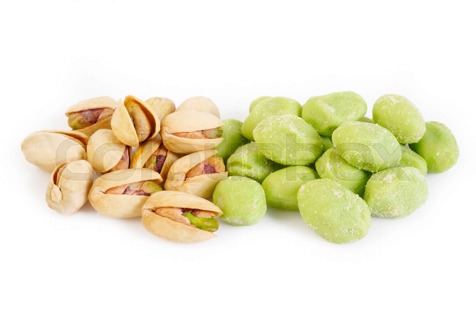 Wasabi pistachio Stock image Colourbox