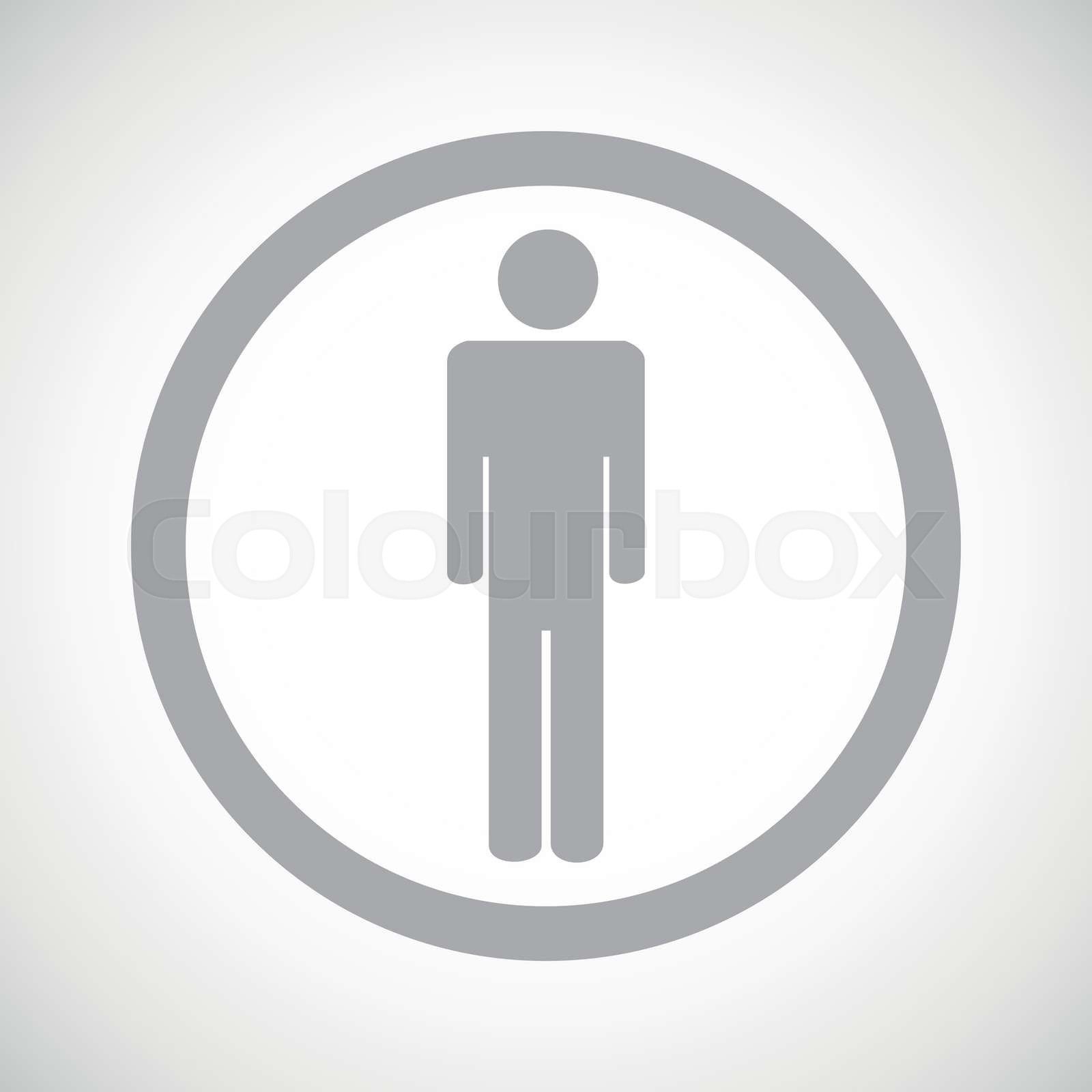 vektor, icon, mann | Stock-Vektor | Colourbox