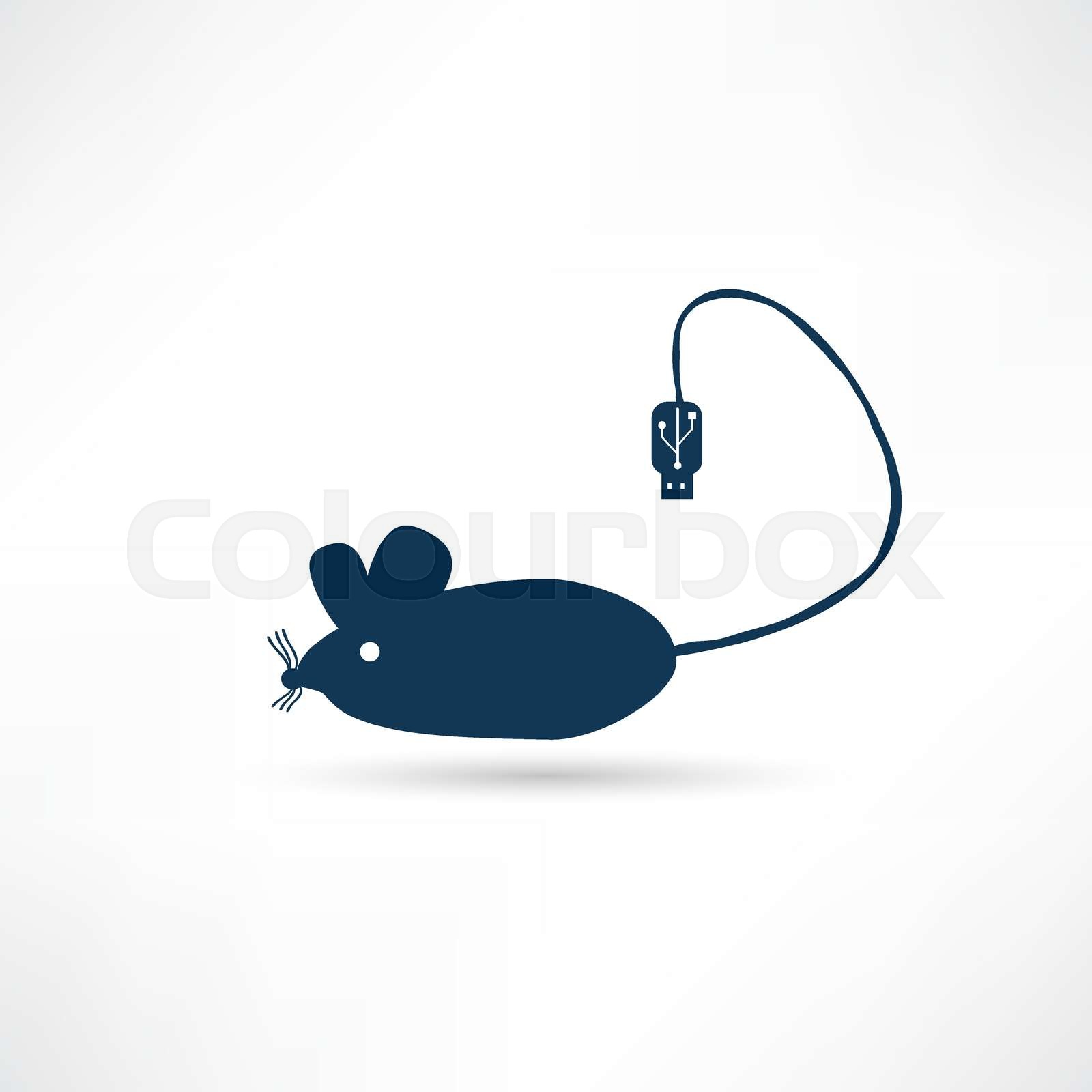 Mouse icon Stock vector Colourbox