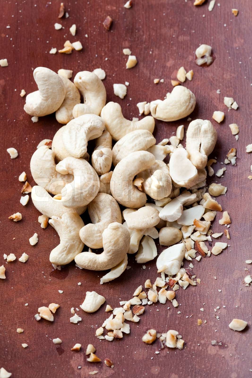 Crushed nuts | Stock image | Colourbox