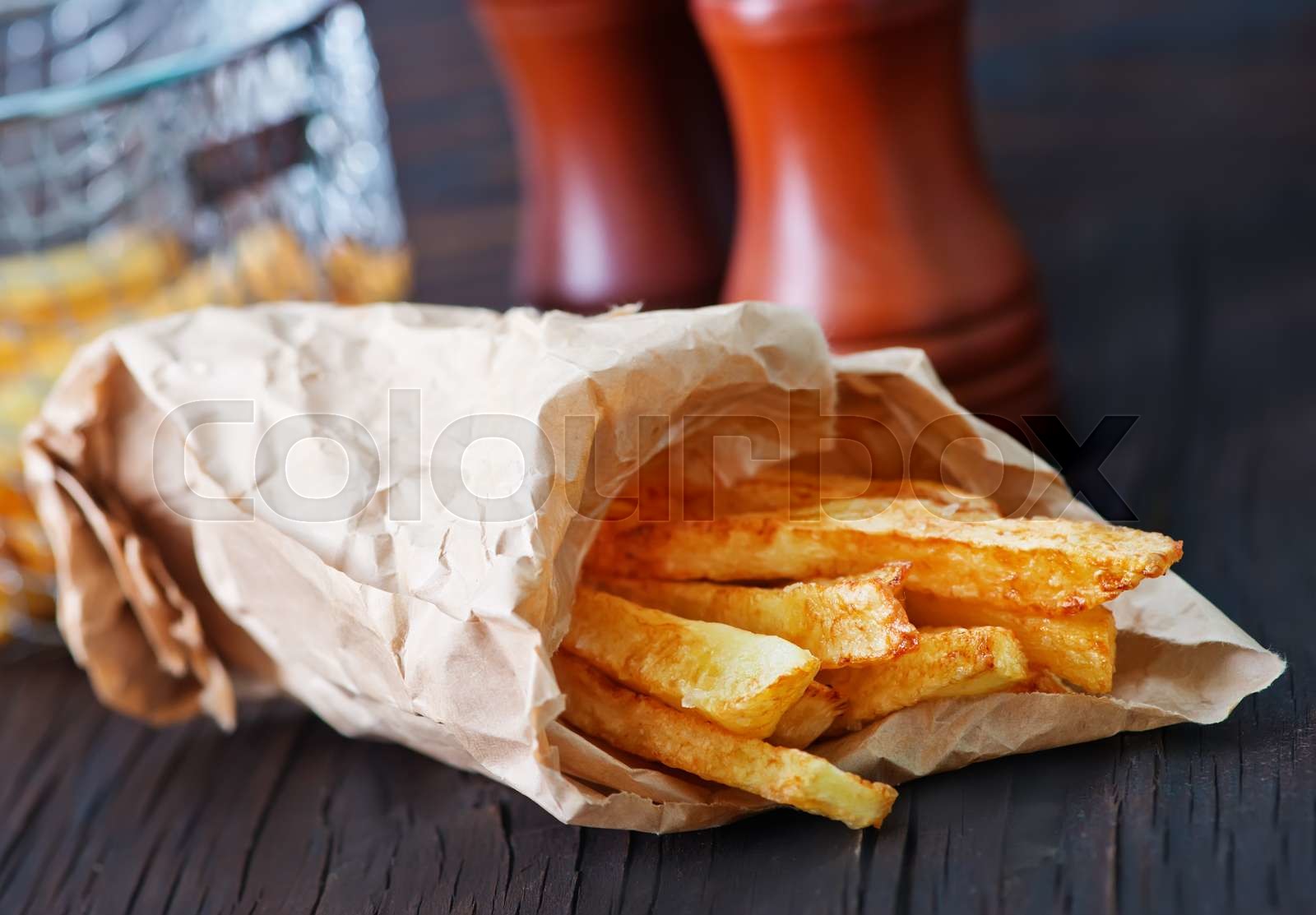 fried potato | Stock image | Colourbox