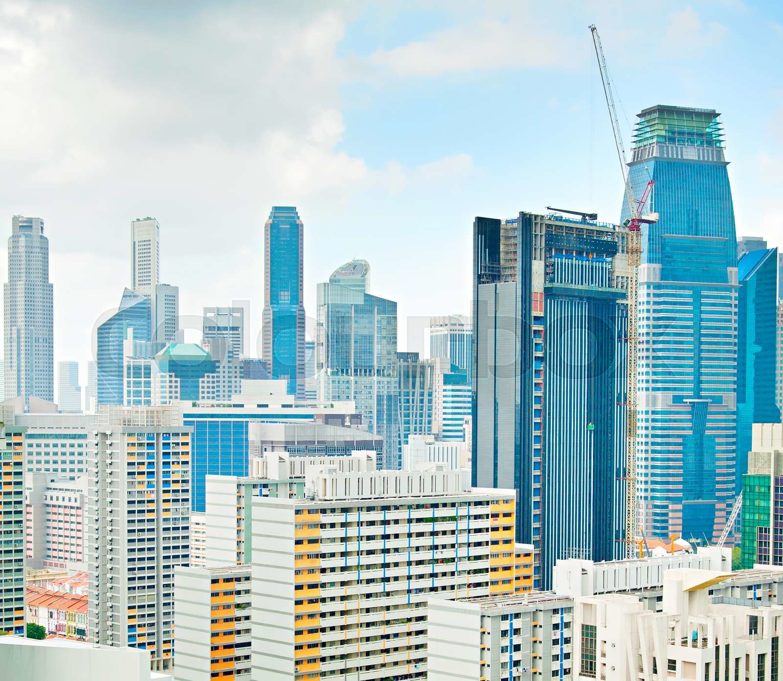 Singapore Real Estate Stock Image Colourbox Singapore Real Estate Stock Image Colourbox