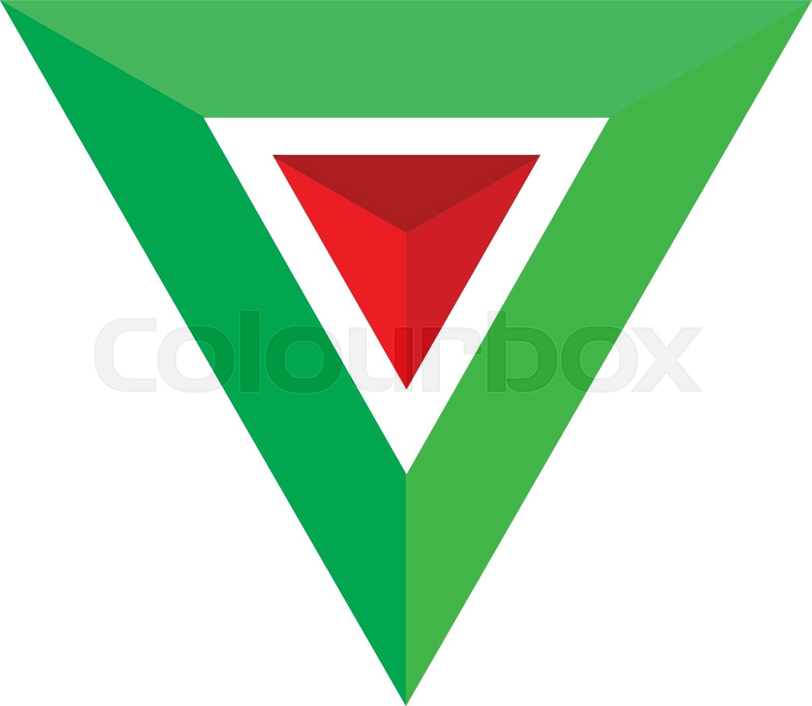 logo triagle | Stock vector | Colourbox