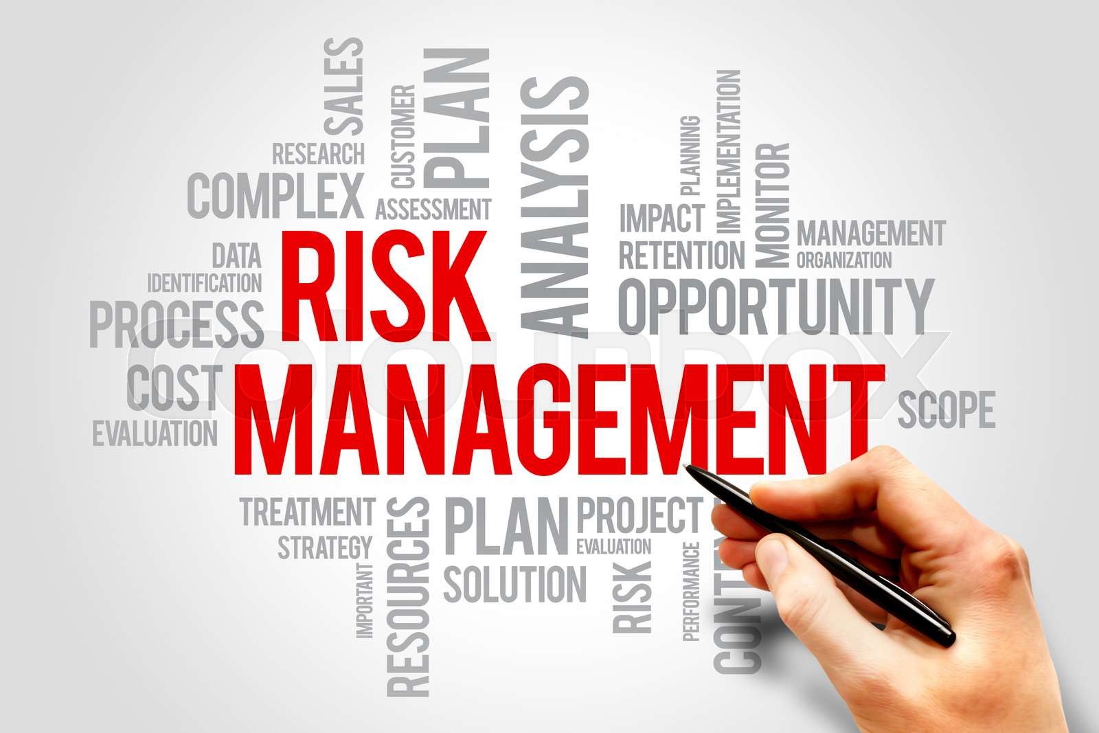 Risk Management Stock Image Colourbox