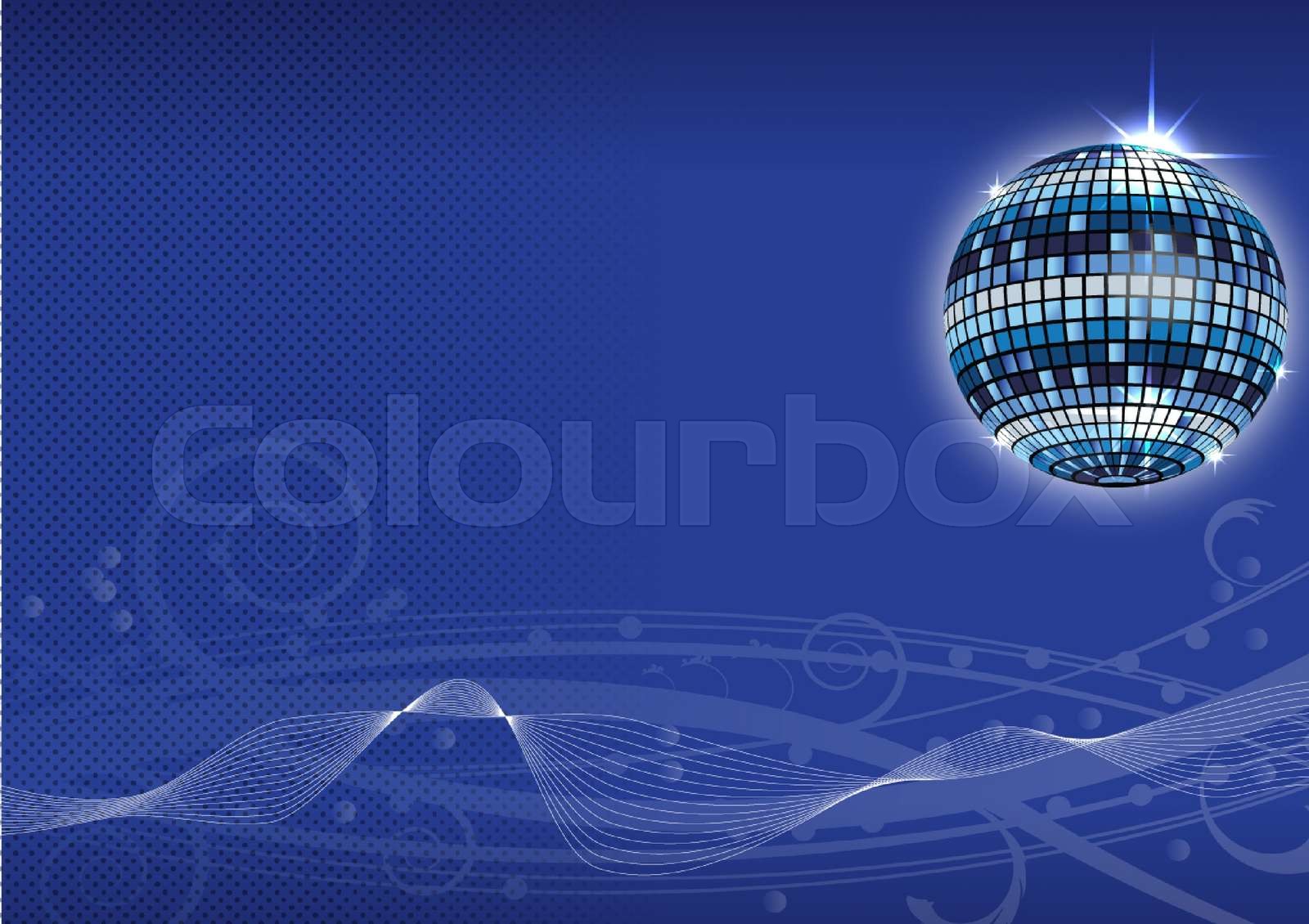 GLITTER BALL BACKGROUND Stock vector Colourbox