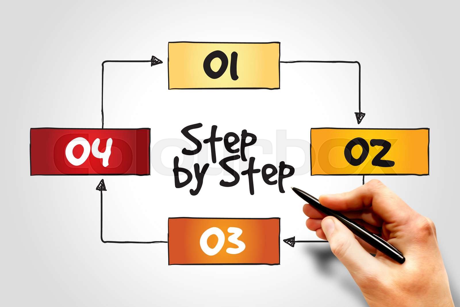 Step by Step | Stock image | Colourbox