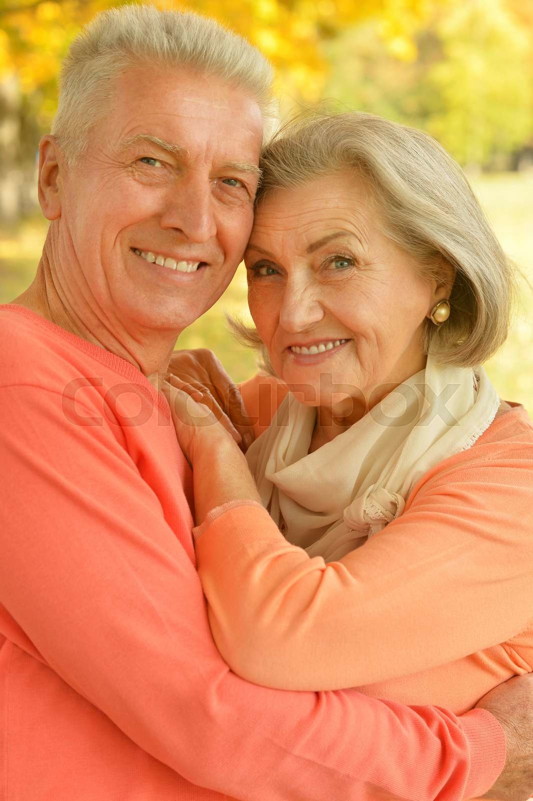 Happy old people | Stock image | Colourbox