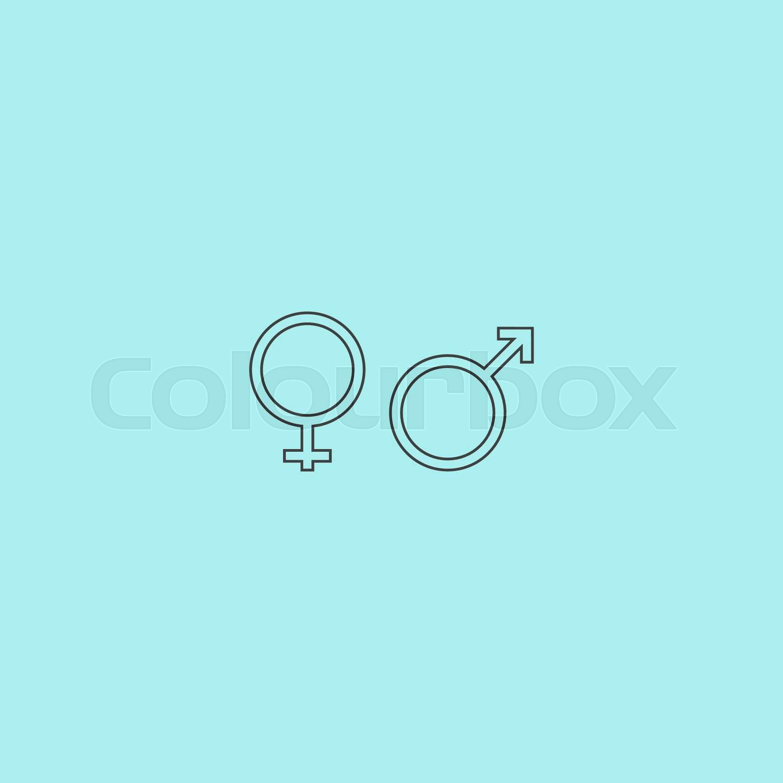 Sex symbol | Stock vector | Colourbox