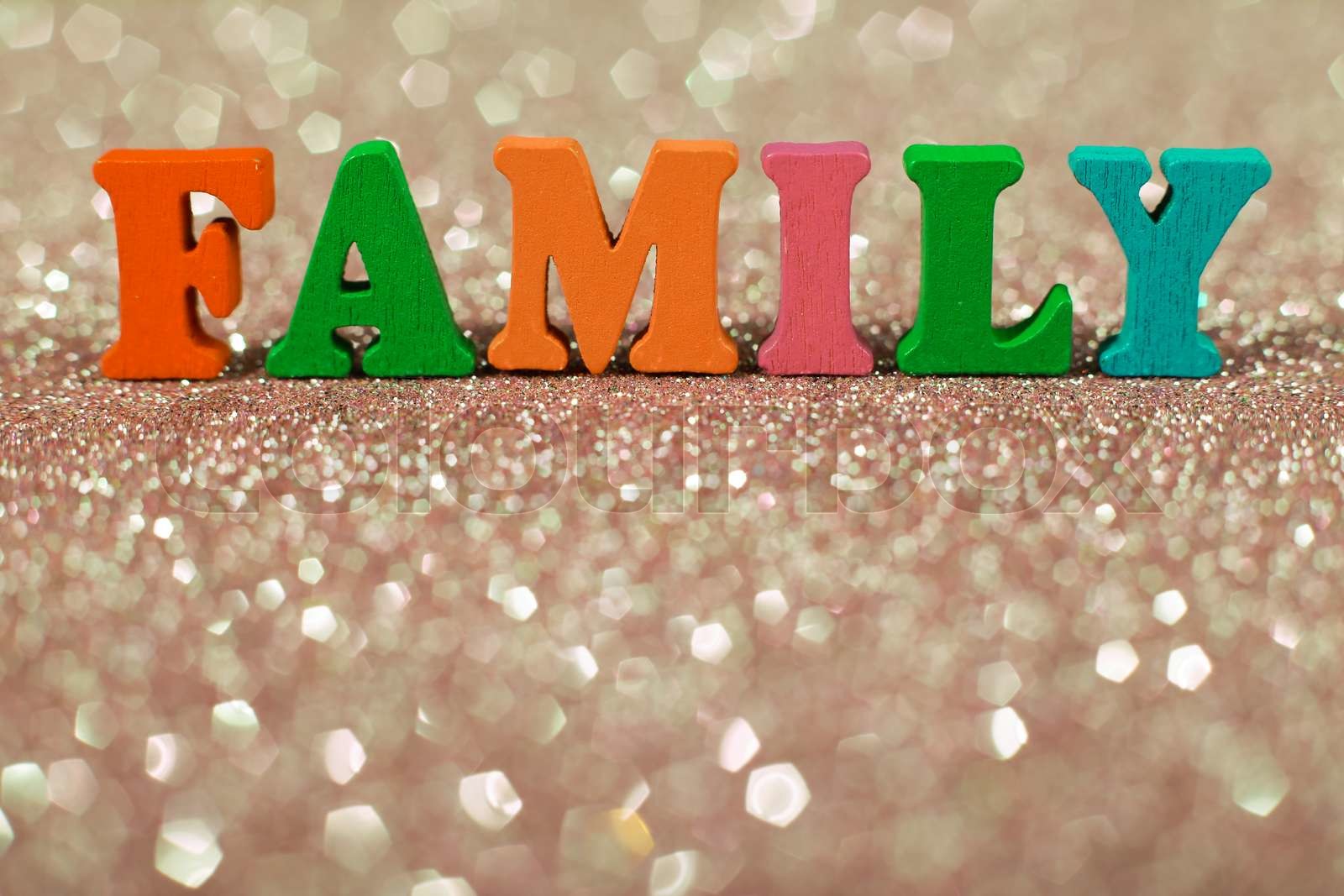 Family Word Concept | Stock image | Colourbox