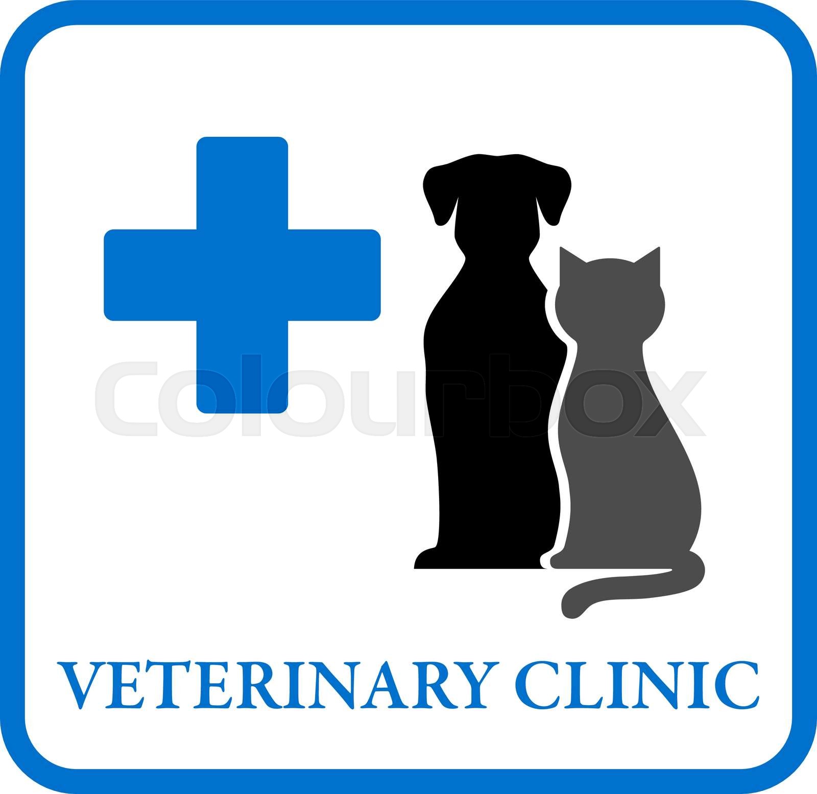 veterinary-clinic-sign-stock-vector-colourbox