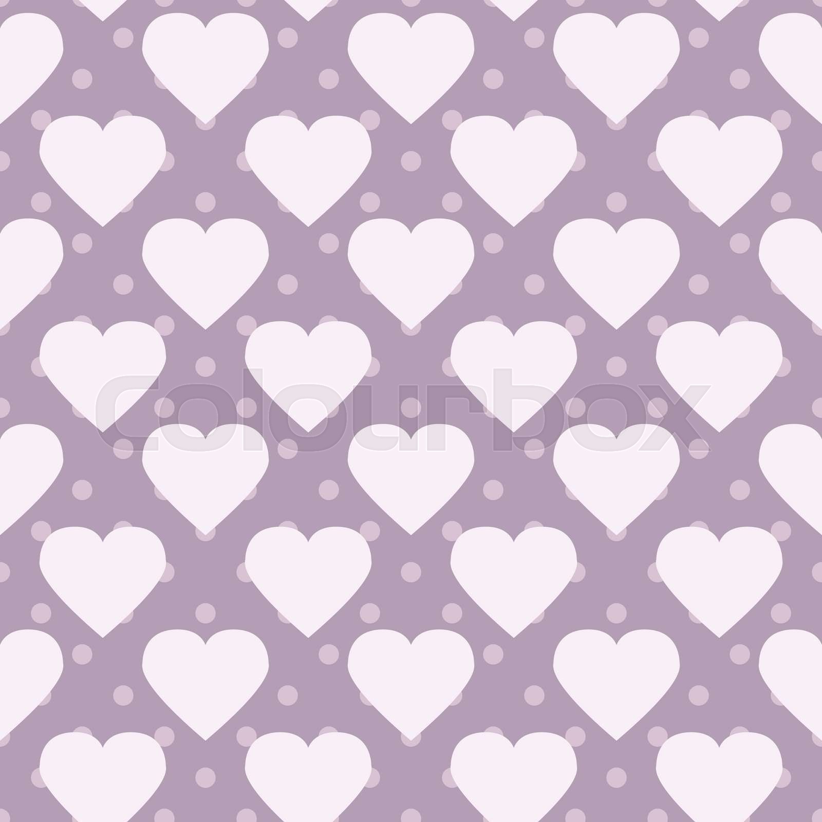 Polka Dot Heart | Stock vector | Colourbox