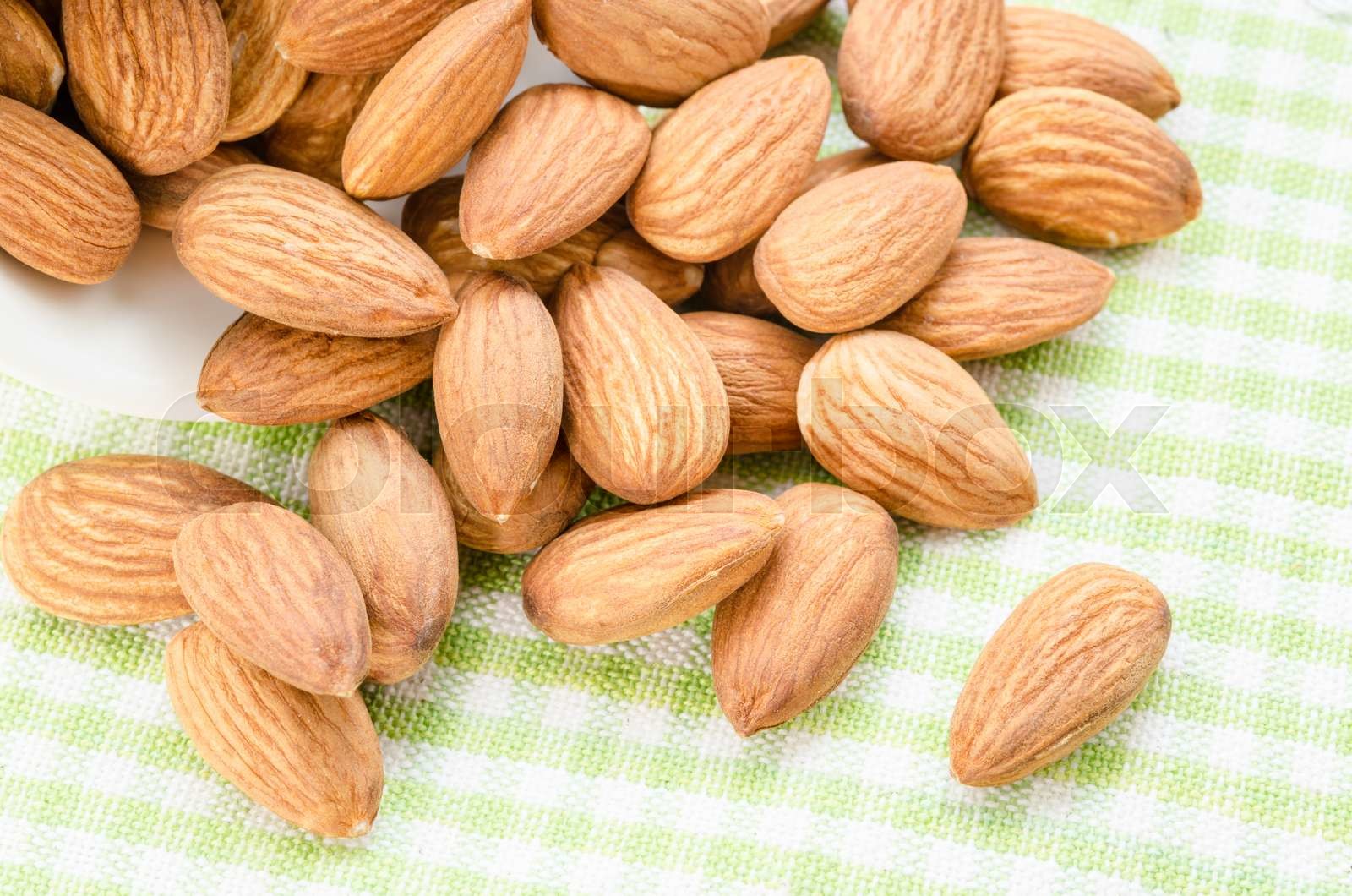Fresh almond Stock image Colourbox
