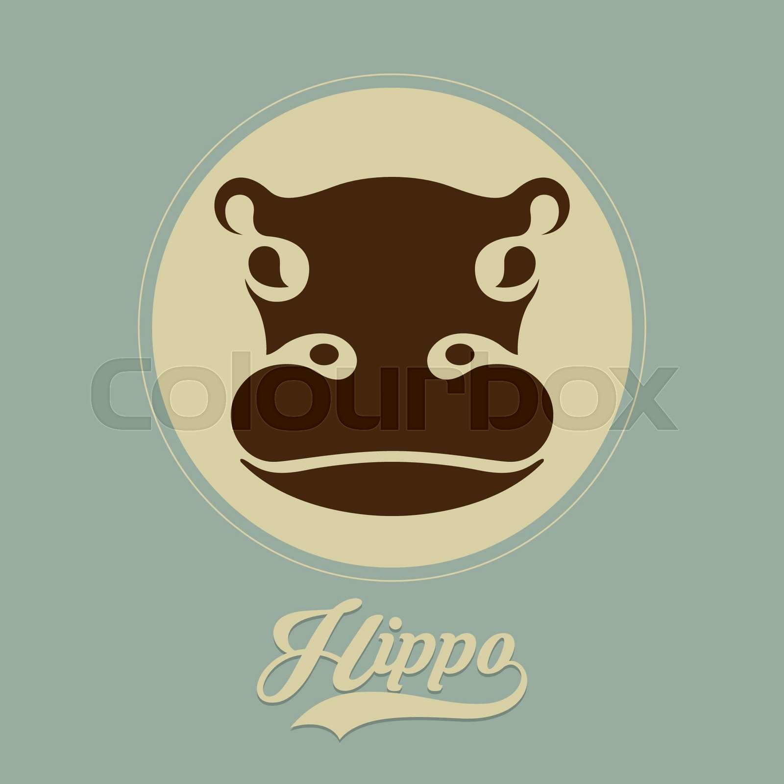 hippo logo | Stock vector | Colourbox