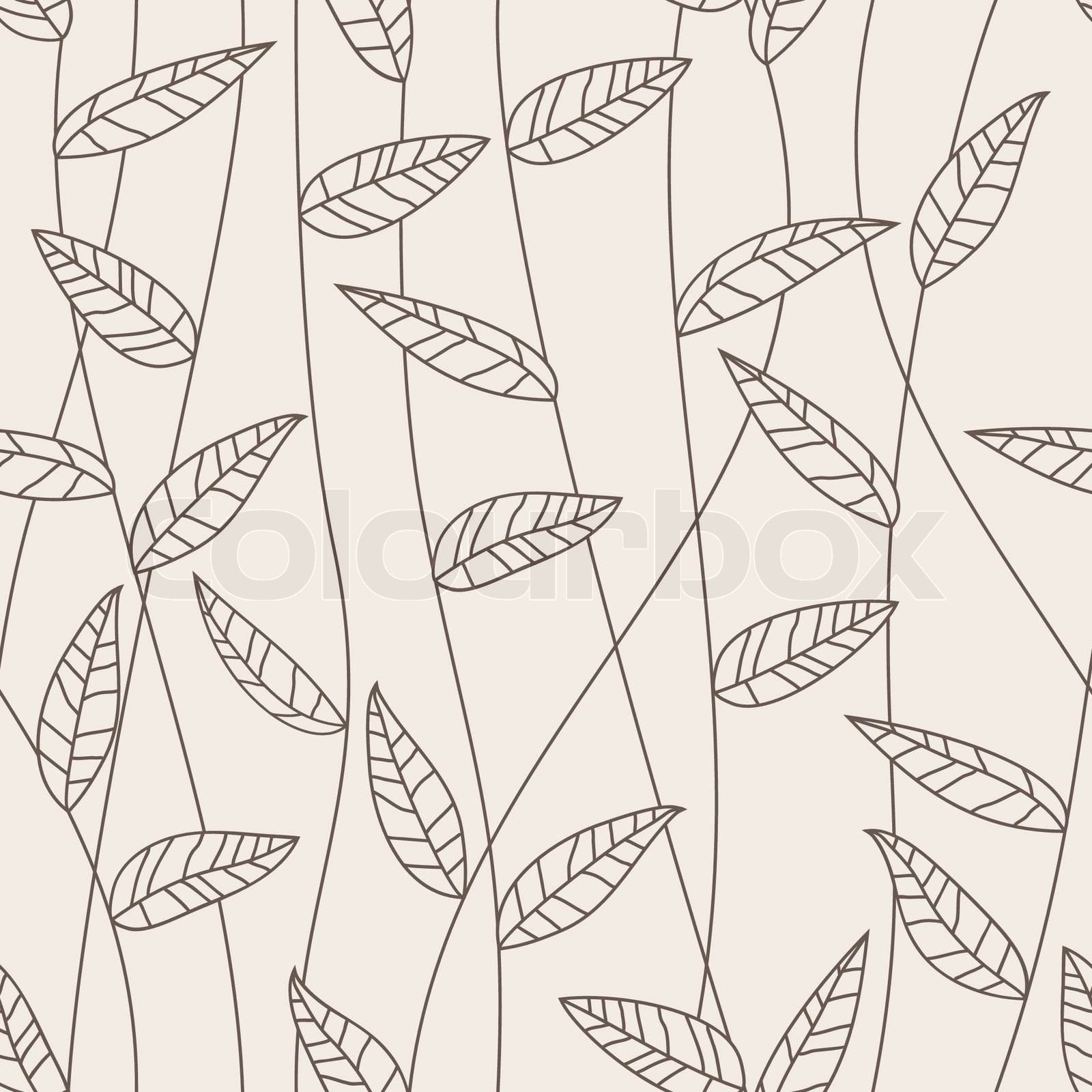 Seamless Pattern Vector Illustration Stock Vector Colourbox