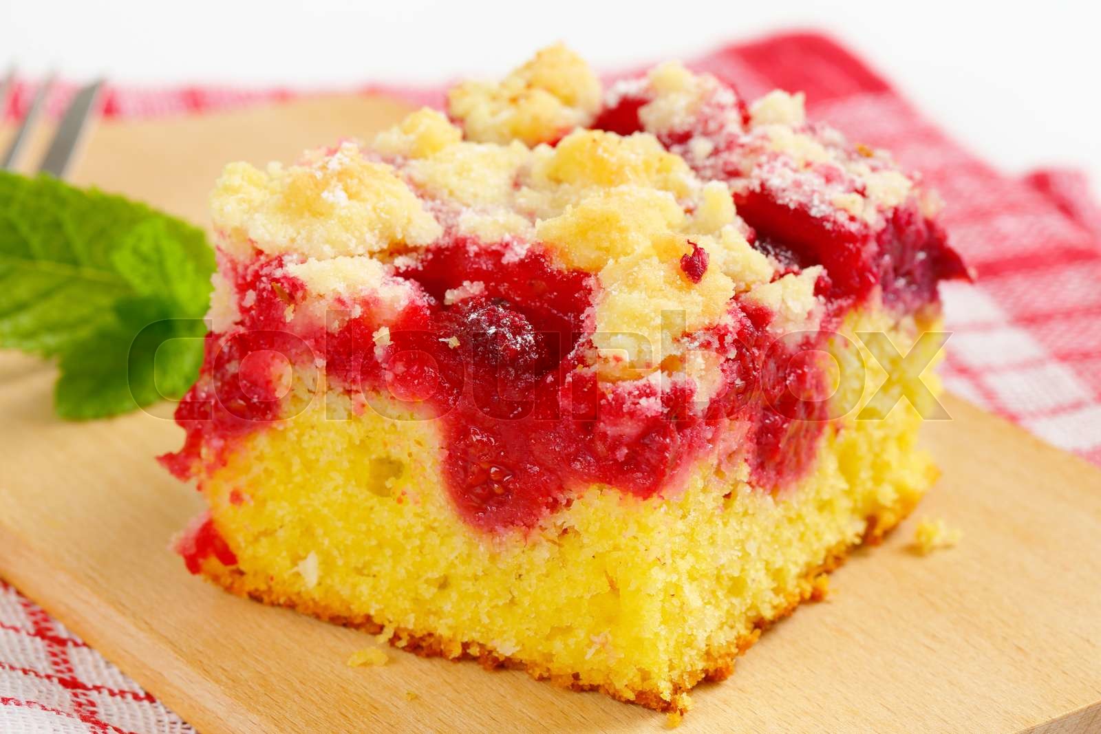 Swedish Raspberry Cake
