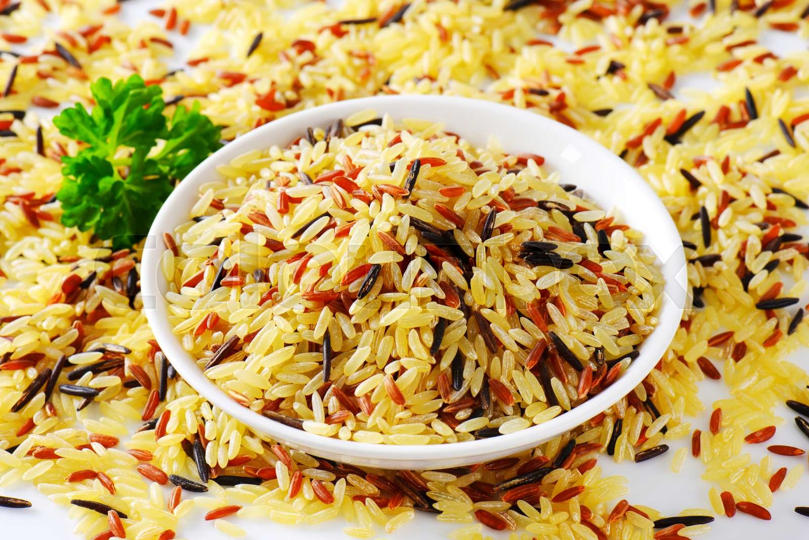 Mixed rice | Stock image | Colourbox