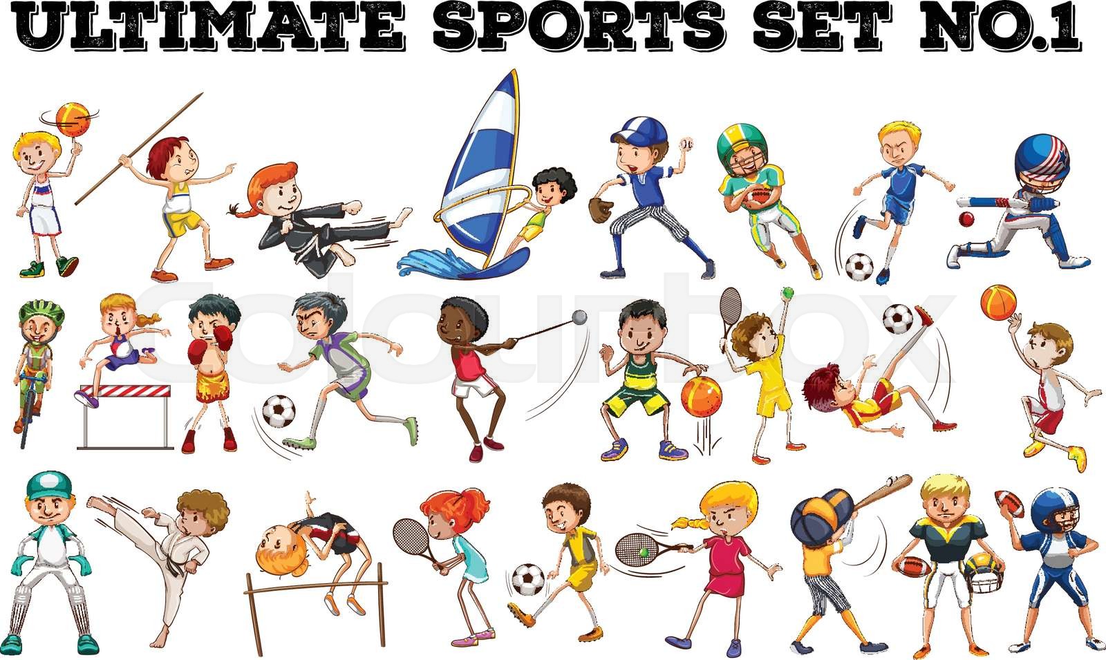 sport_r Stock vector Colourbox