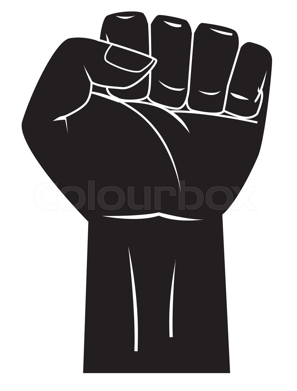 Strong hand | Stock vector | Colourbox