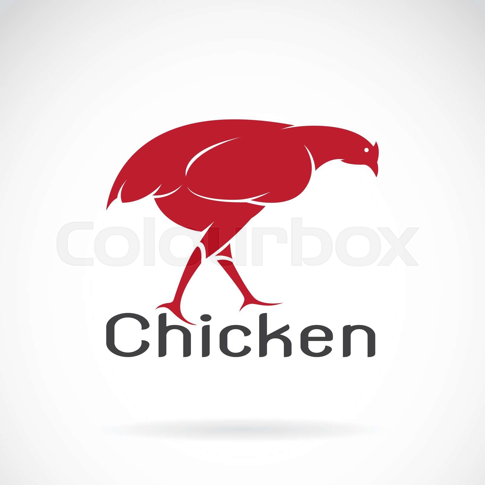 hähnchen, icon, cartoon | Stock-Vektor | Colourbox