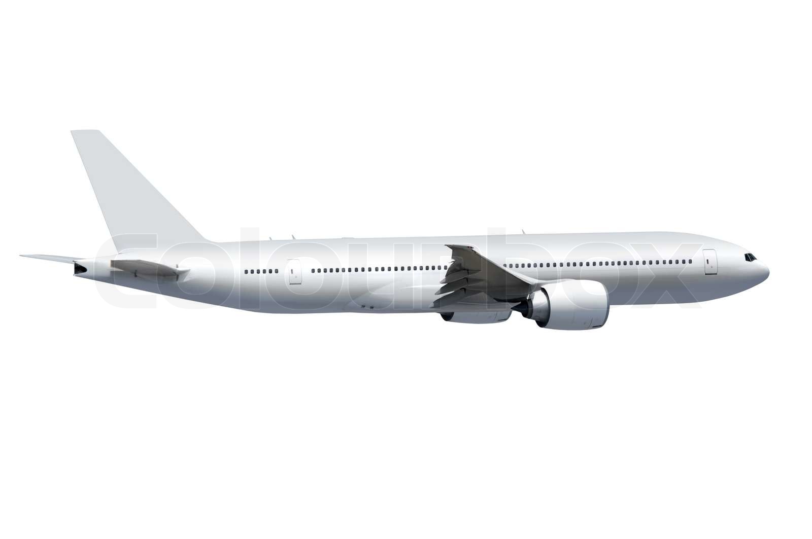 Boeing Airplanes White Background