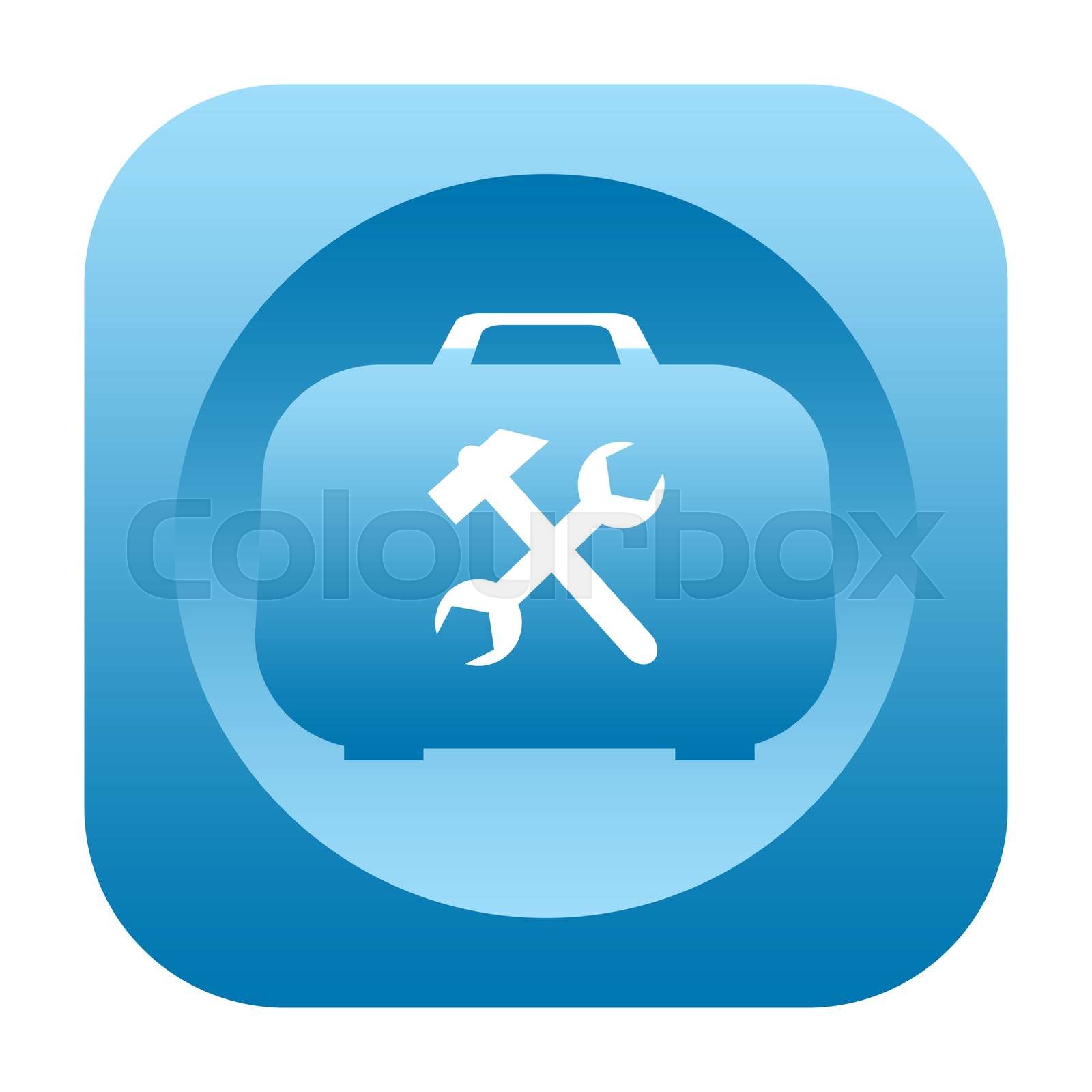Toolkit icon | Stock image | Colourbox