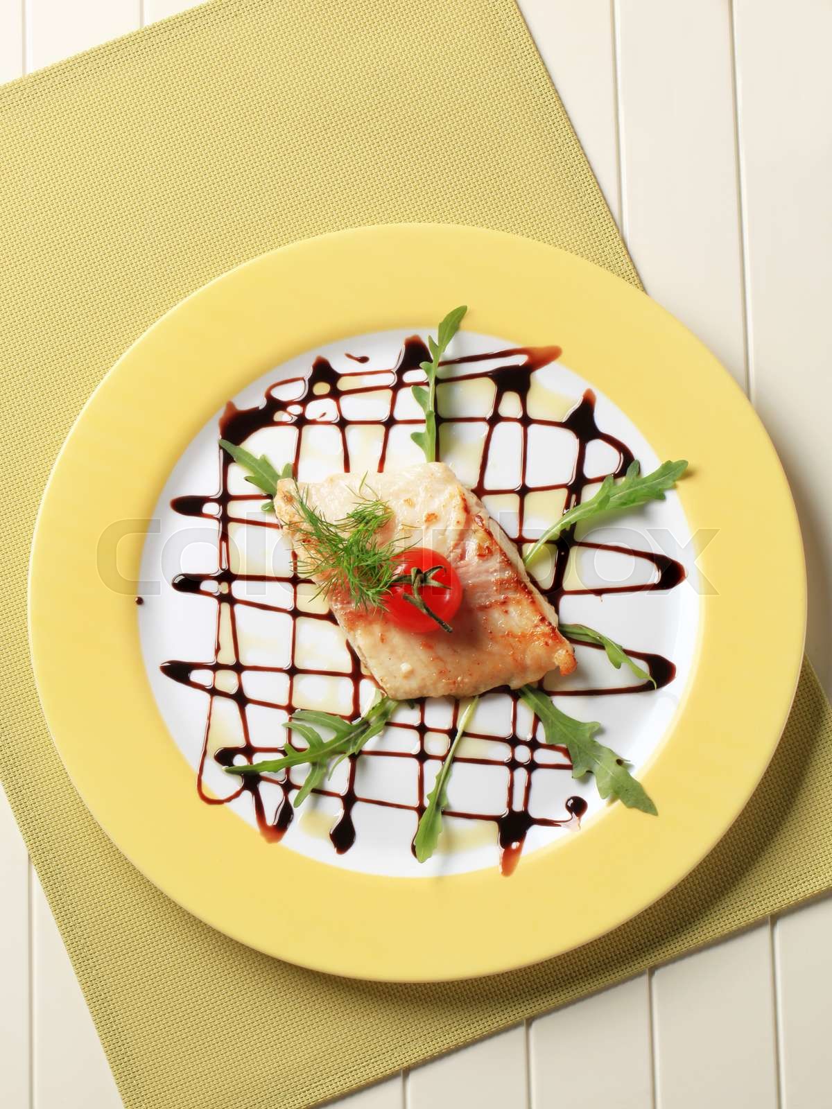 Fish starter | Stock image | Colourbox