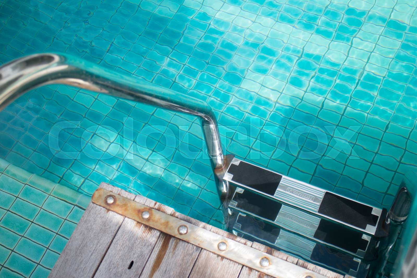 Blue swimming pool | Stock image | Colourbox