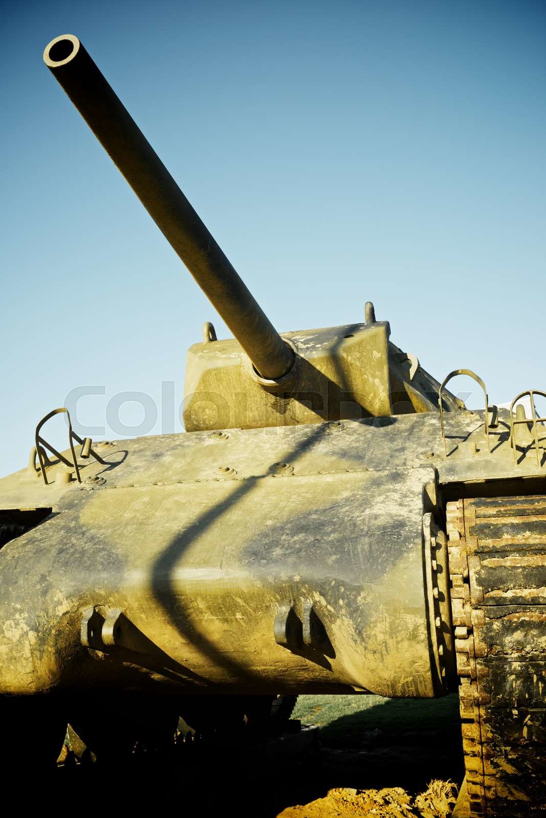 Tank Stock image Colourbox