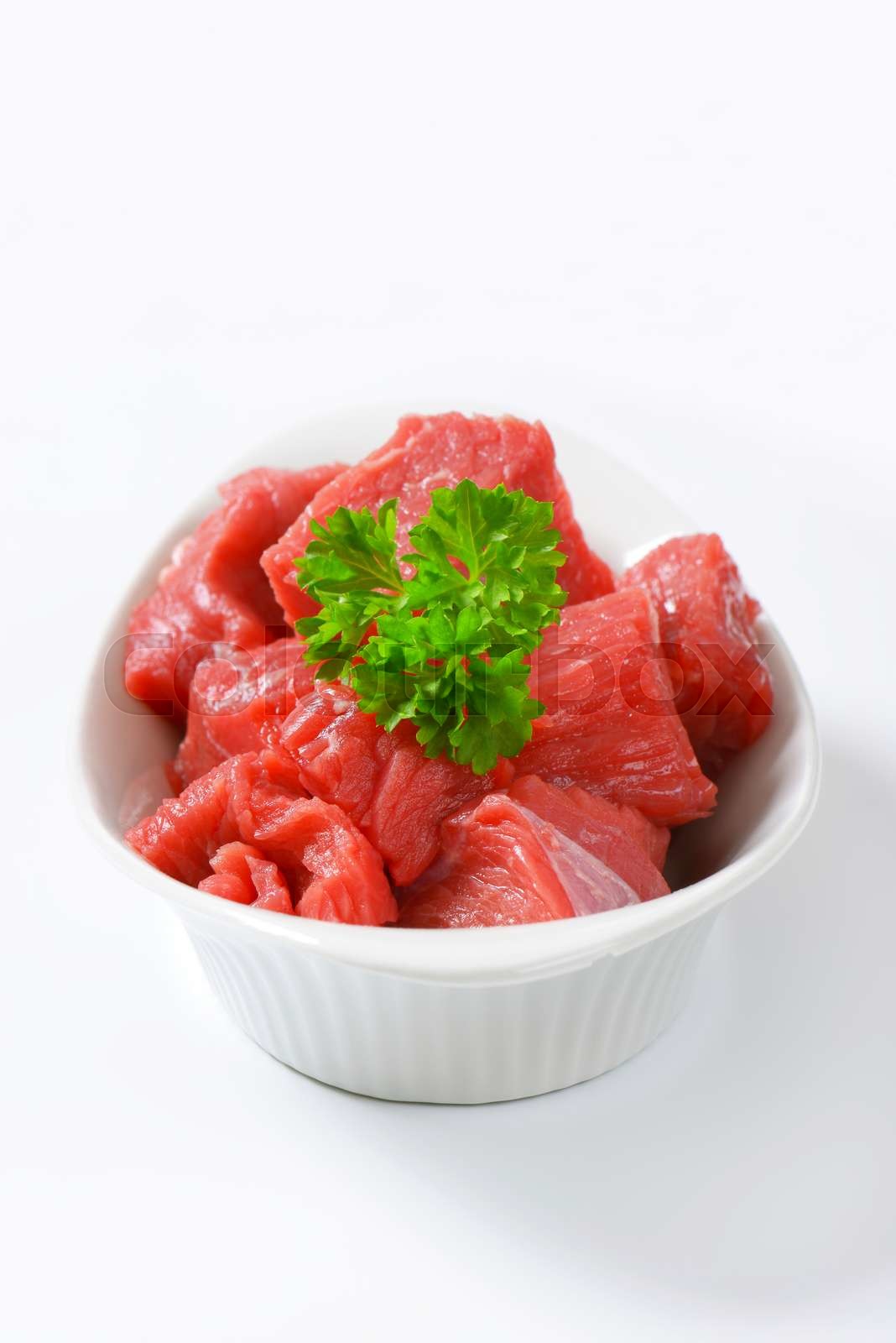 Diced beef | Stock image | Colourbox