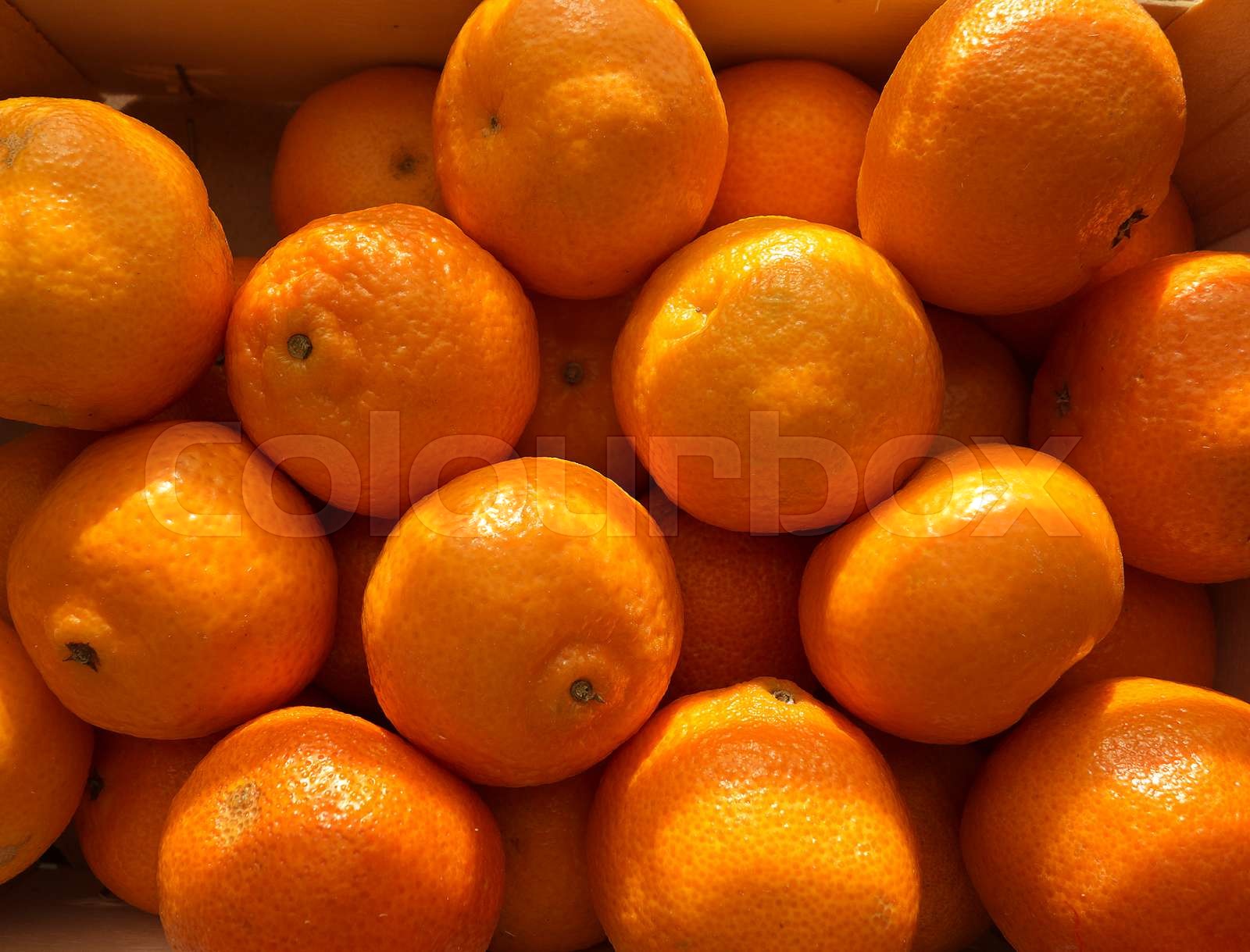 Clementines Stock image Colourbox