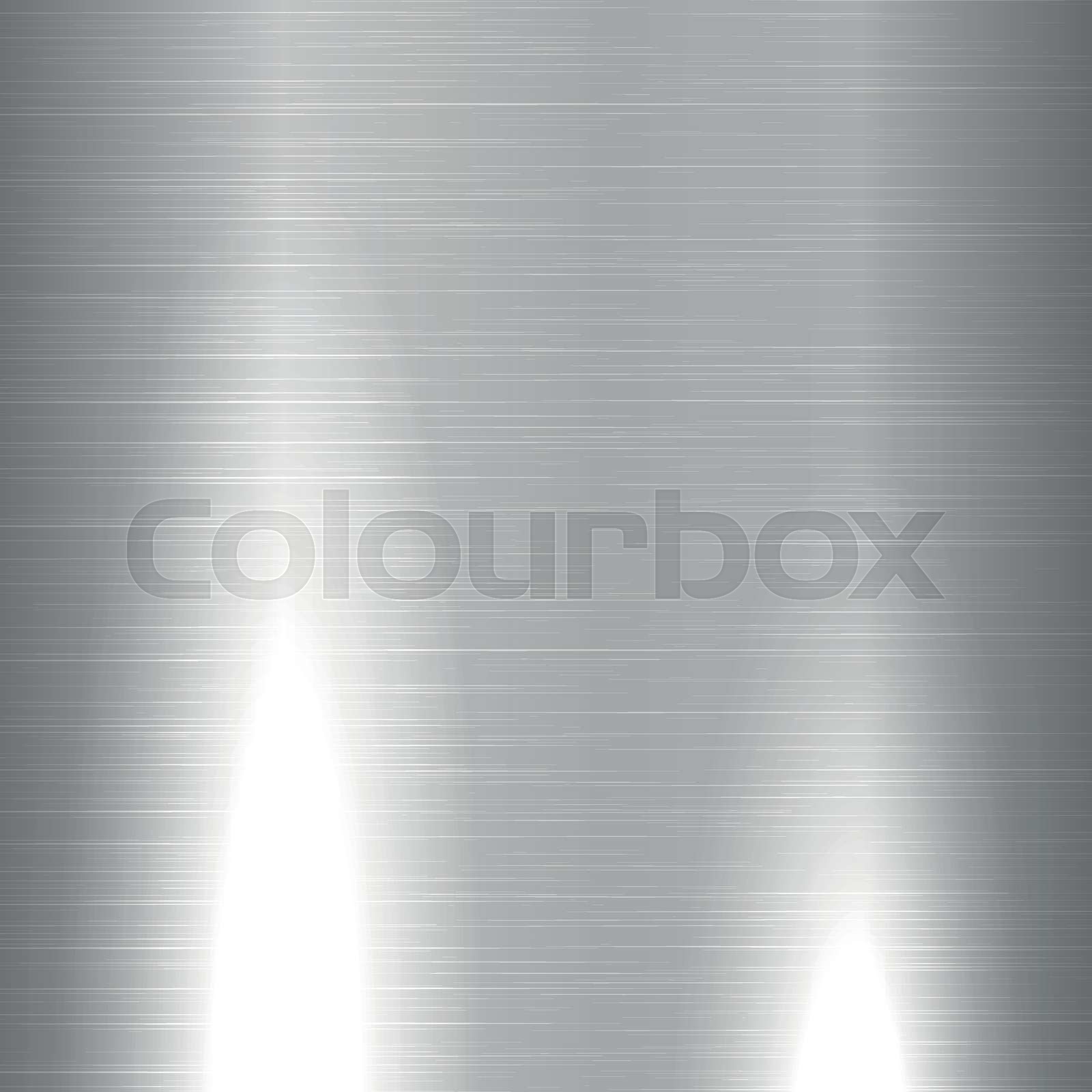 Shiny Brushed Metal Texture Stock Vector Colourbox