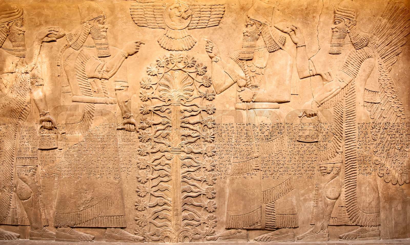 Sumerian artifact | Stock image | Colourbox