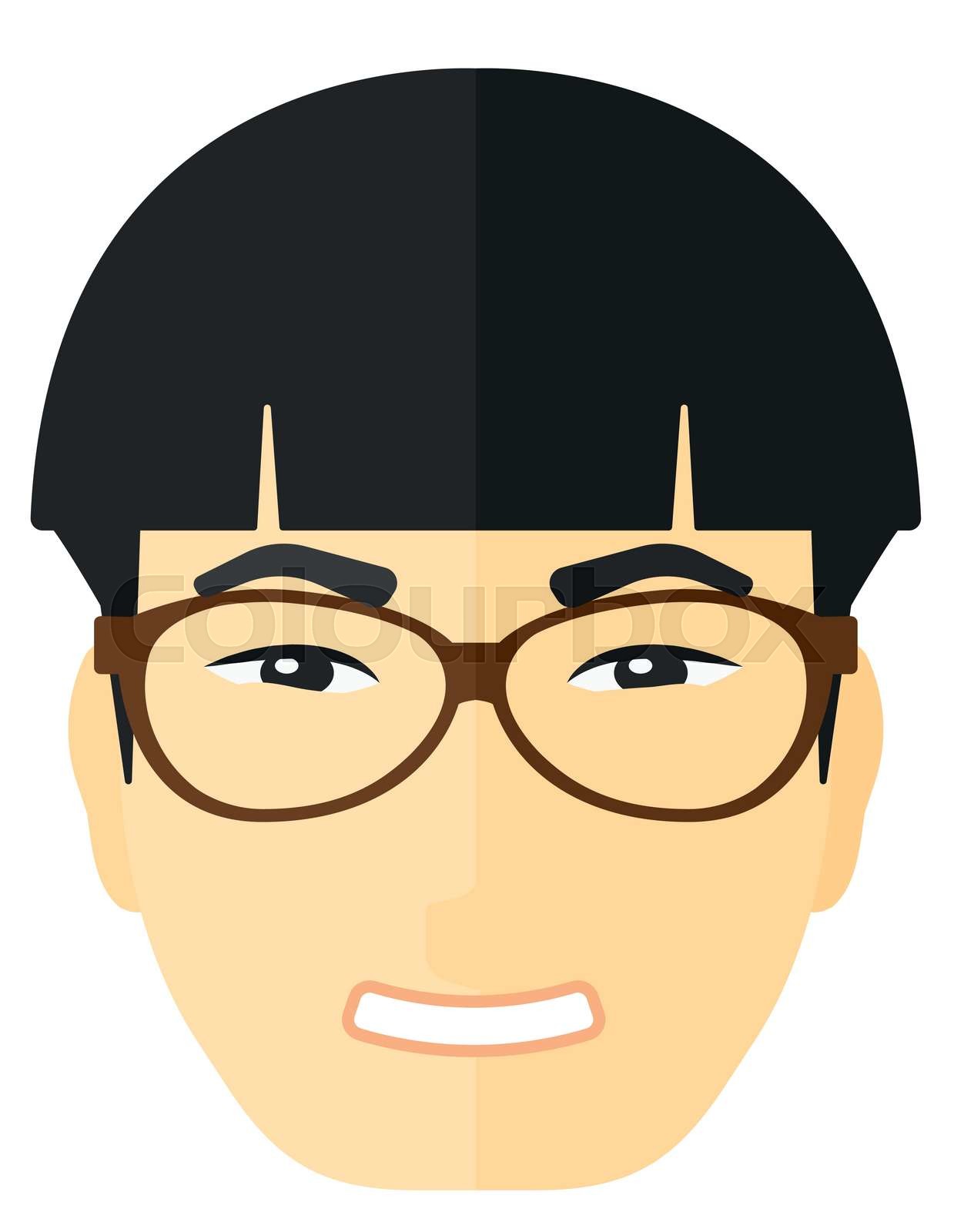 Smiling Happy Man Stock Vector Colourbox Smiling Happy Man Stock Vector Colourbox