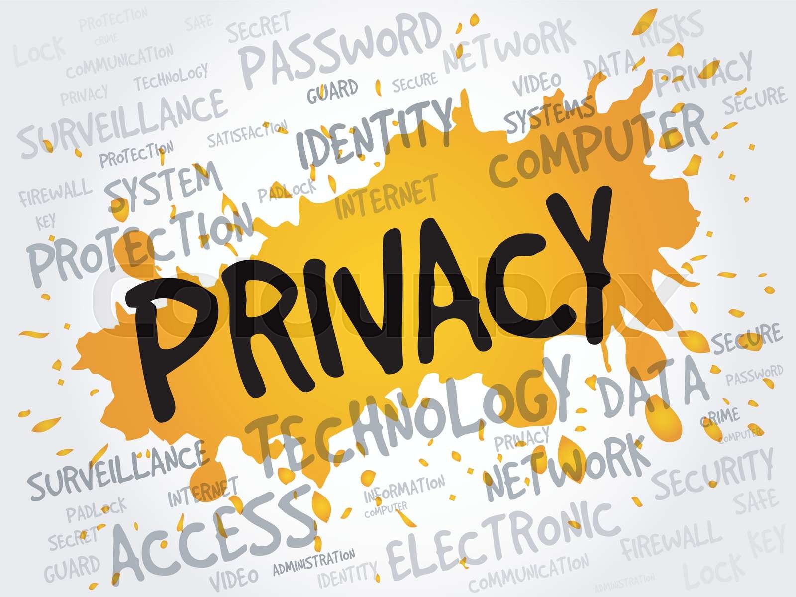 Privacy Word Cloud Stock Vector Colourbox Privacy Word Cloud Stock Vector Colourbox