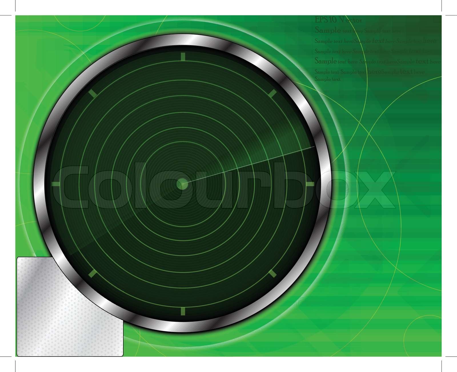 radar | Stock vector | Colourbox