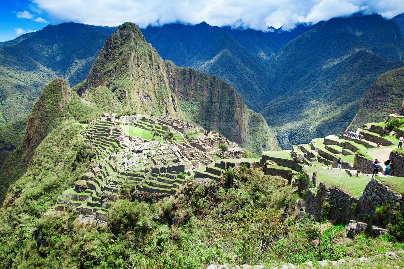 Machu Picchu Stock image Colourbox