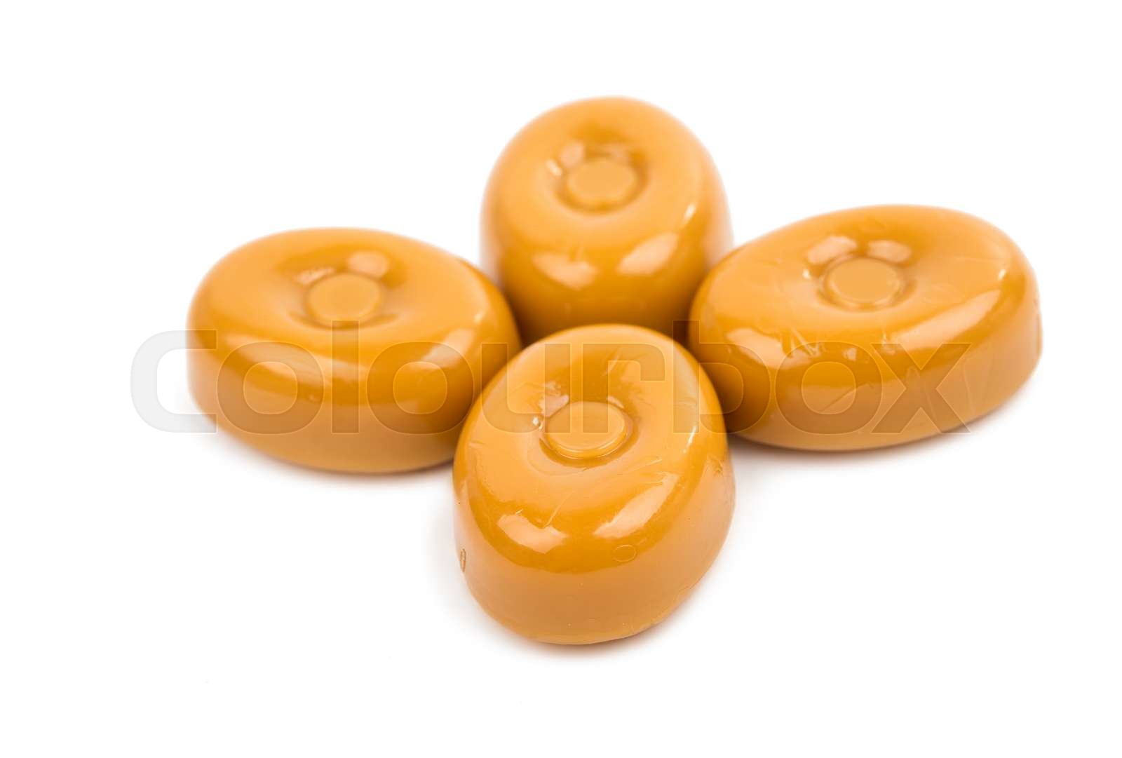 caramel candies | Stock image | Colourbox