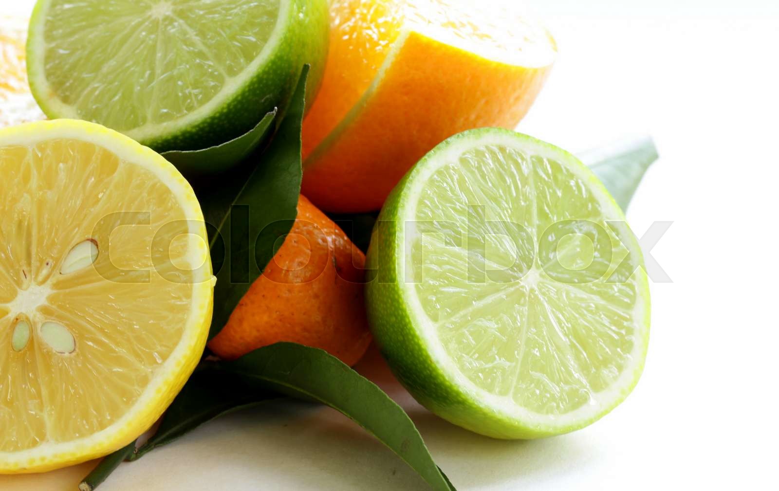 different-types-of-citrus-fruits-stock-image-colourbox