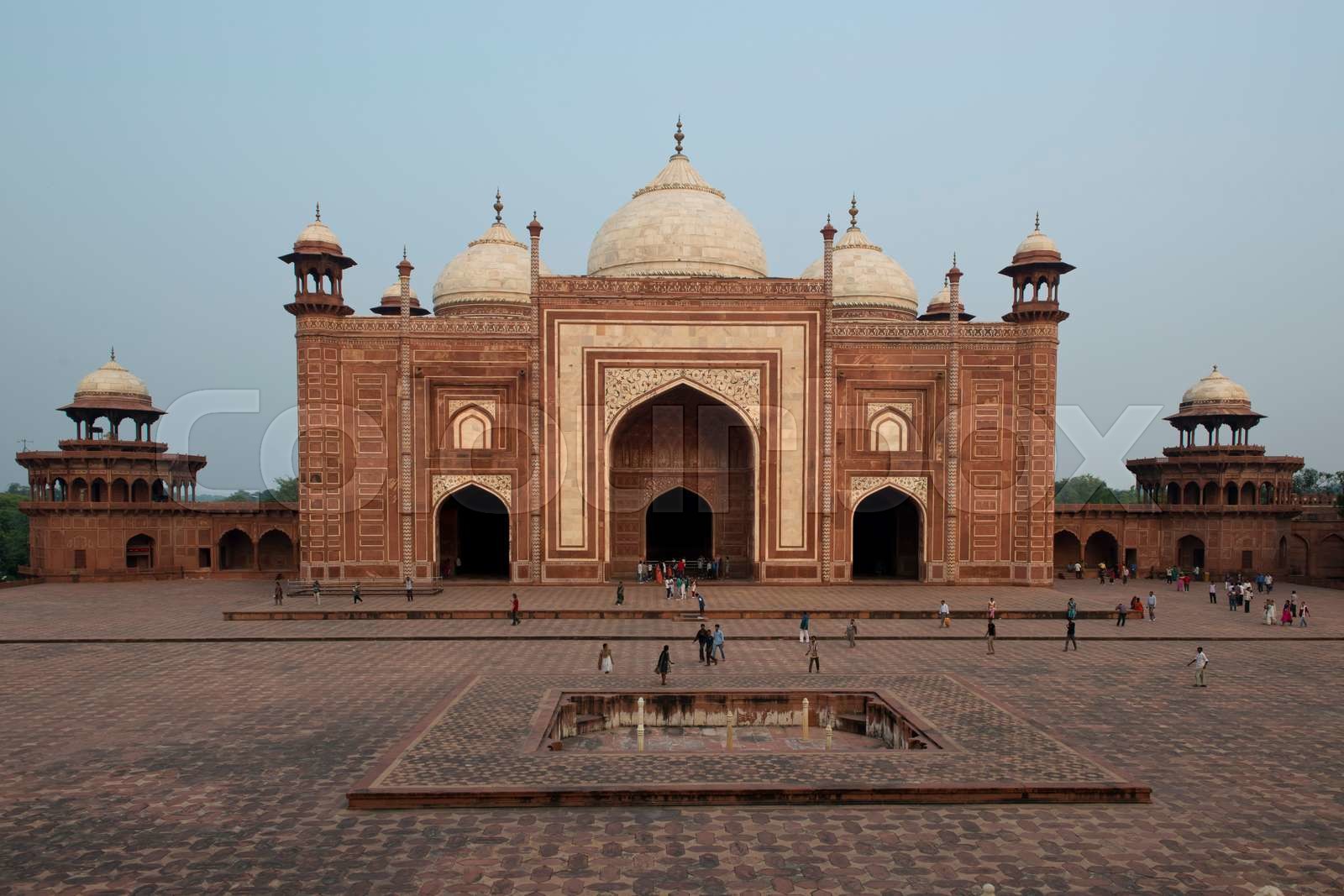 Mosque of the Taj Mahal | Stock image | Colourbox