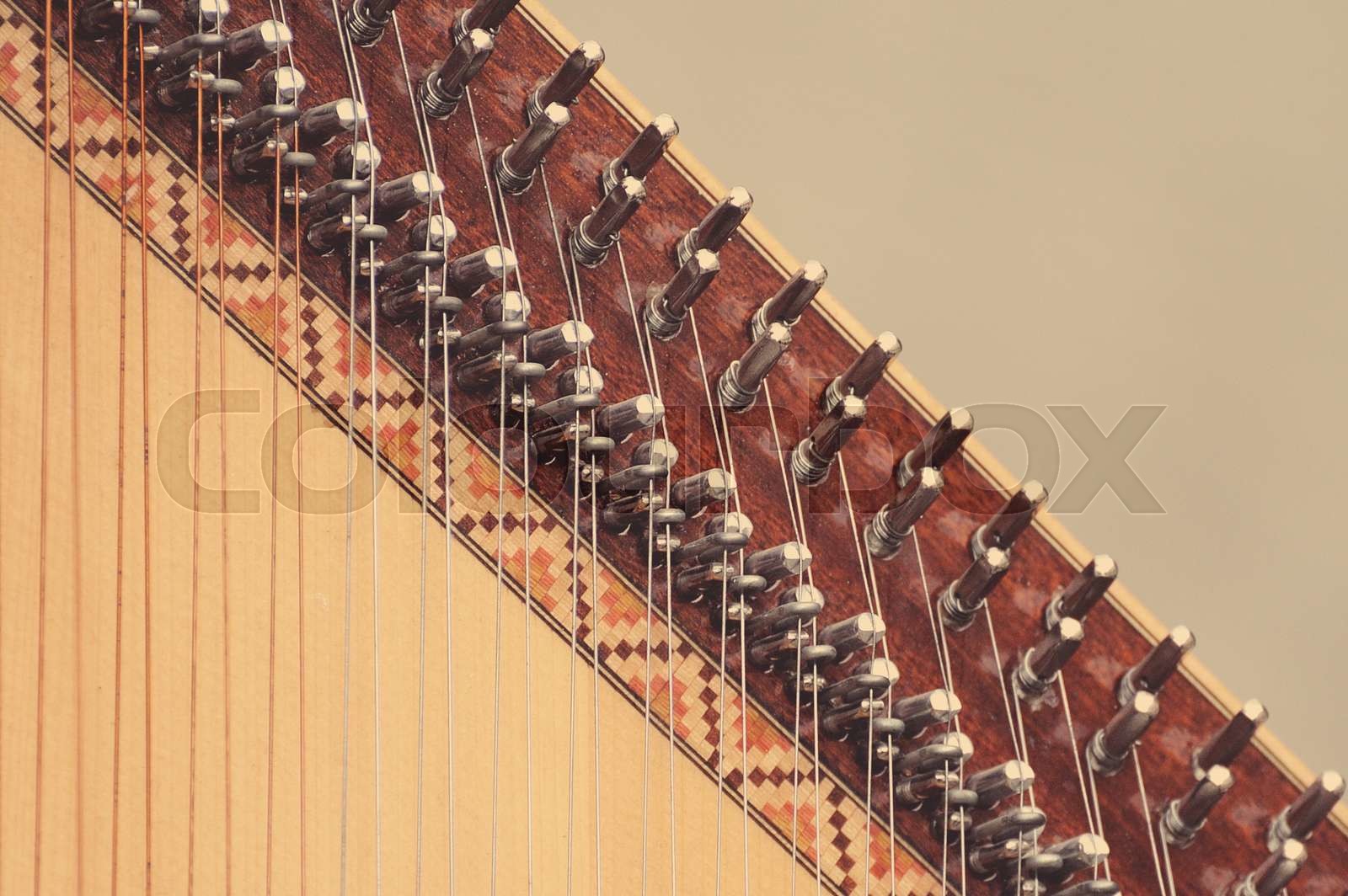Bandura (Ukrainian string instrument) | Stock image | Colourbox