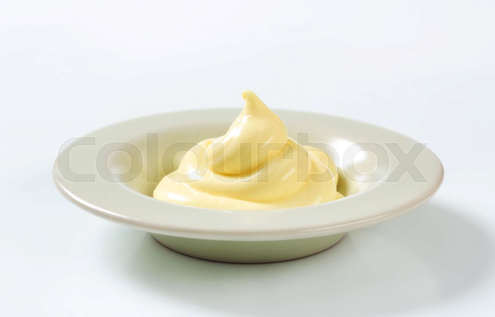 Mayonnaise salad dressing Stock image Colourbox