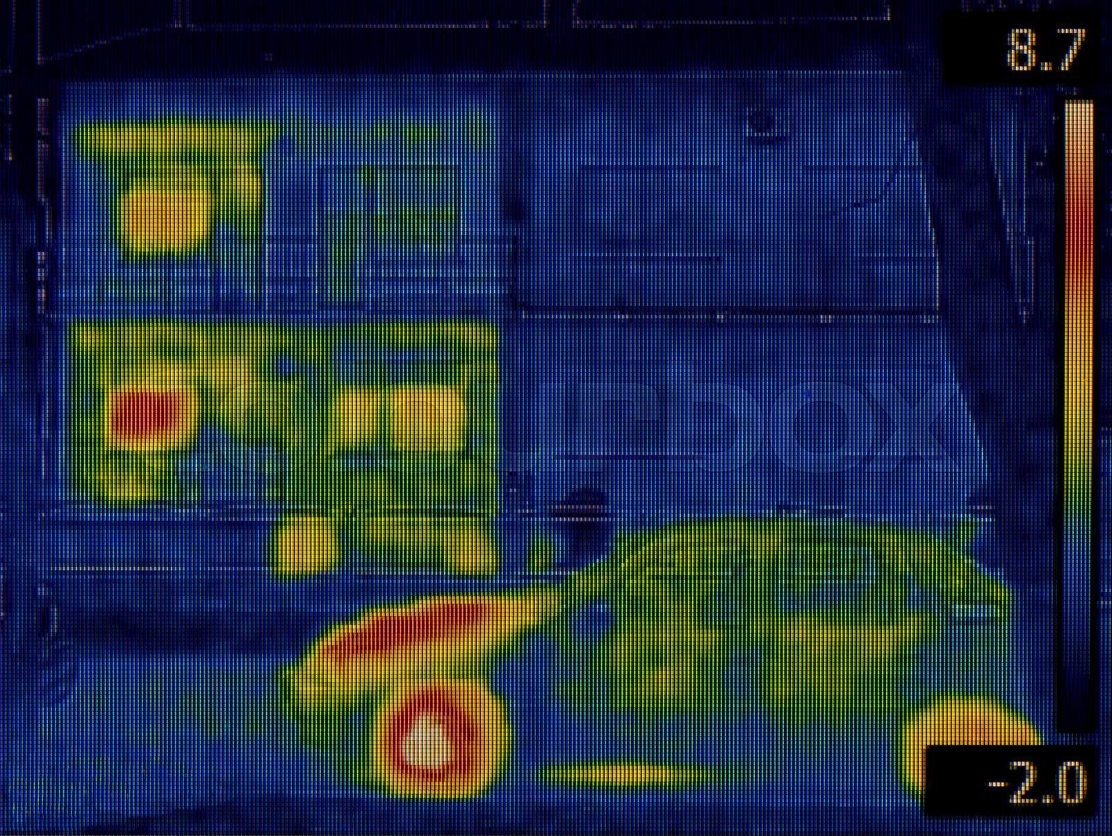 Facade Infrared Leak | Stock image | Colourbox